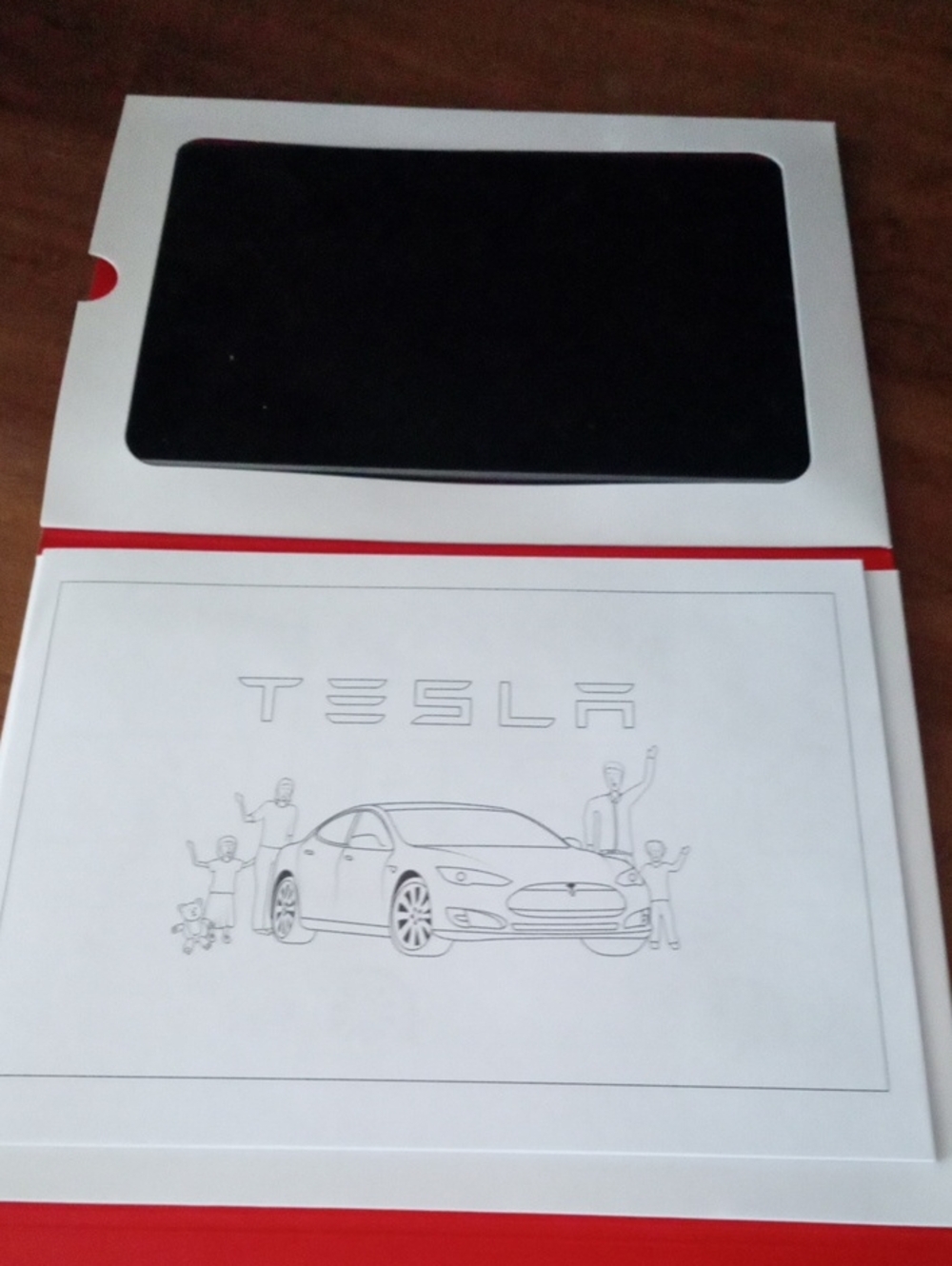 Tesla Tablet Sleeve with White Insert, Colour Art Sheets And Color Pencils